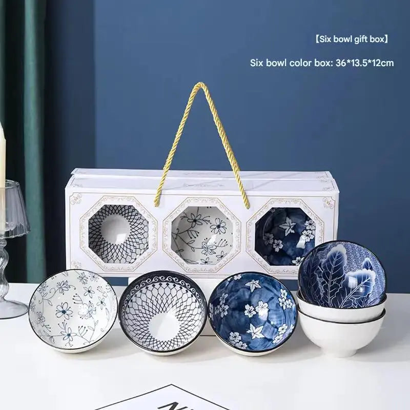 Japanese Colored Hand Dragon Painted White and Blue Porcelain Gift Box