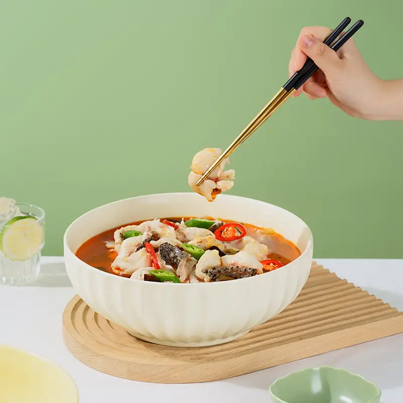 High Quality Nordic Large Salad Serving Bowl Porcelain