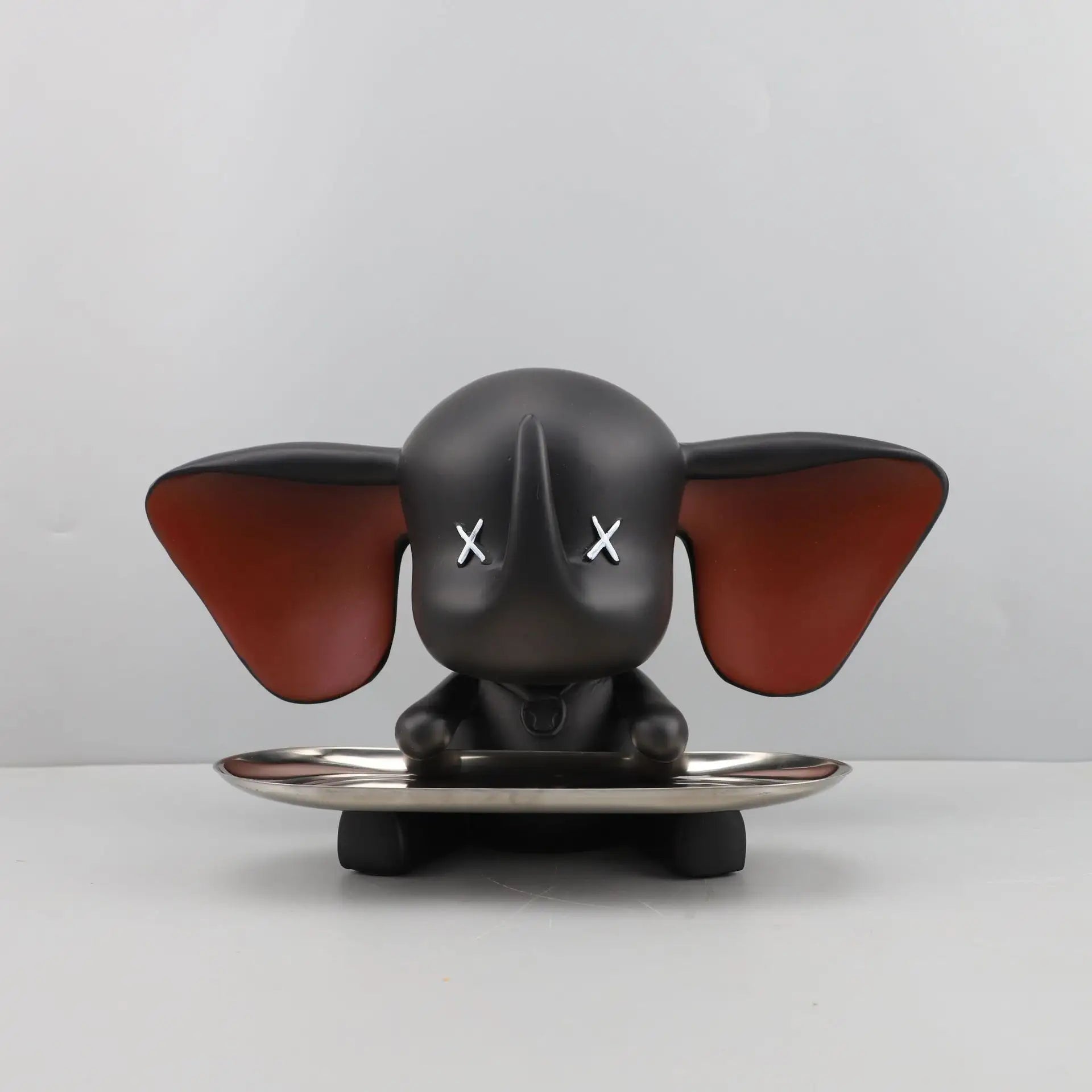 Entry Key Storage Tray Ornaments Resin Elephant Sculpture