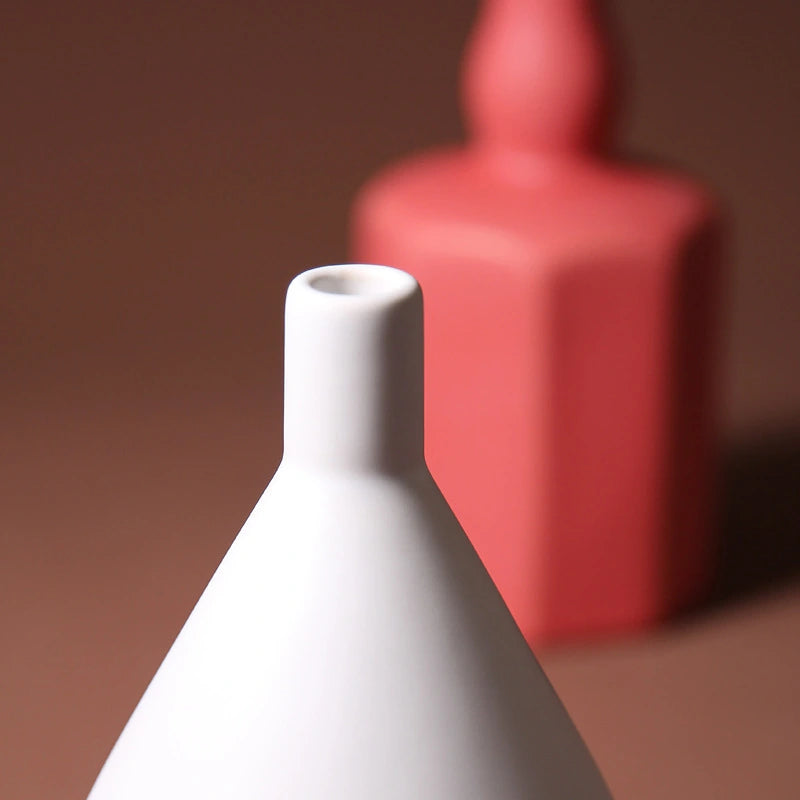 Morandi Frosted Matte Designer Vase