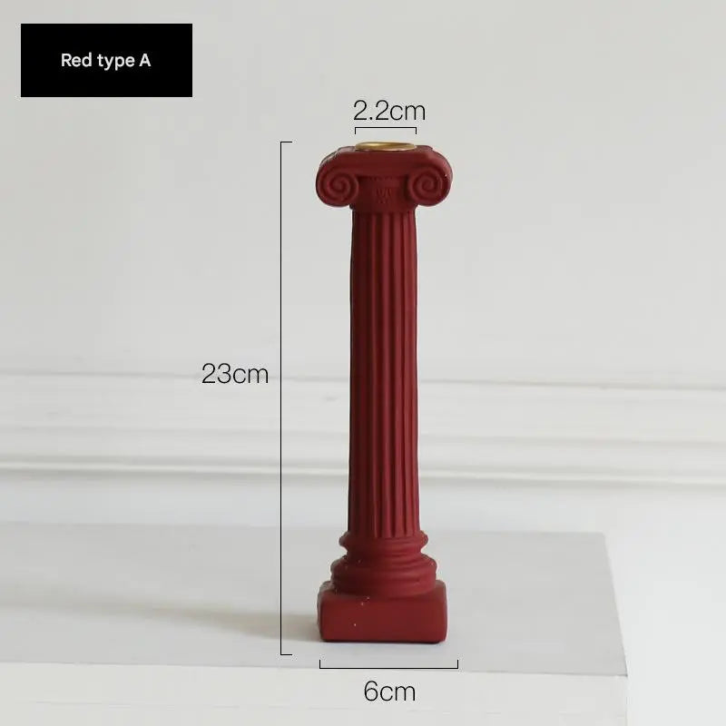 Pillar Aromatherapy Candle Holder – Greek, Roman & European Style