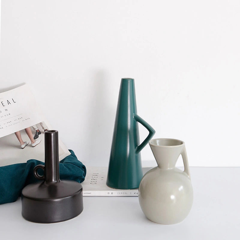 Ceramic vase ornaments Nordic Vase