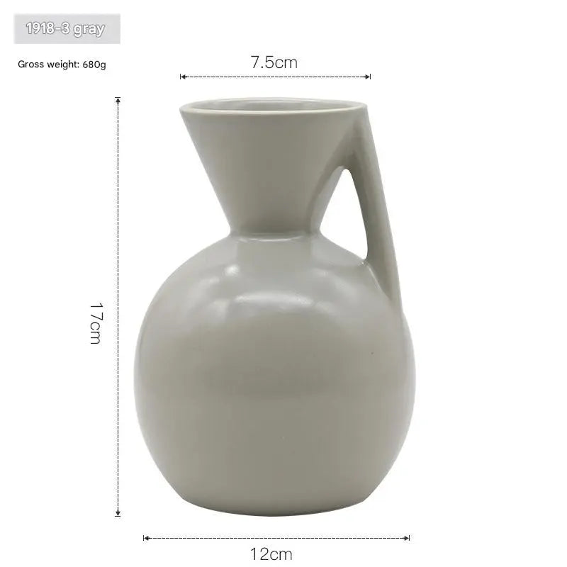 Ceramic vase ornaments Nordic Vase