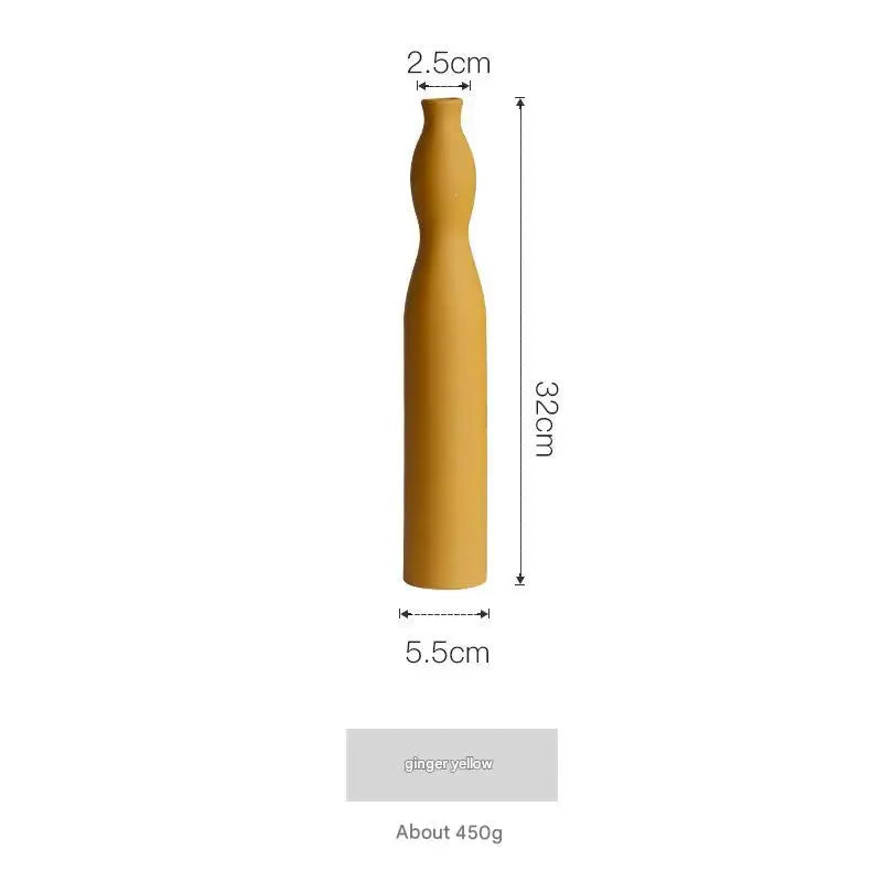 Morandi Porcelain Vases Set of Five