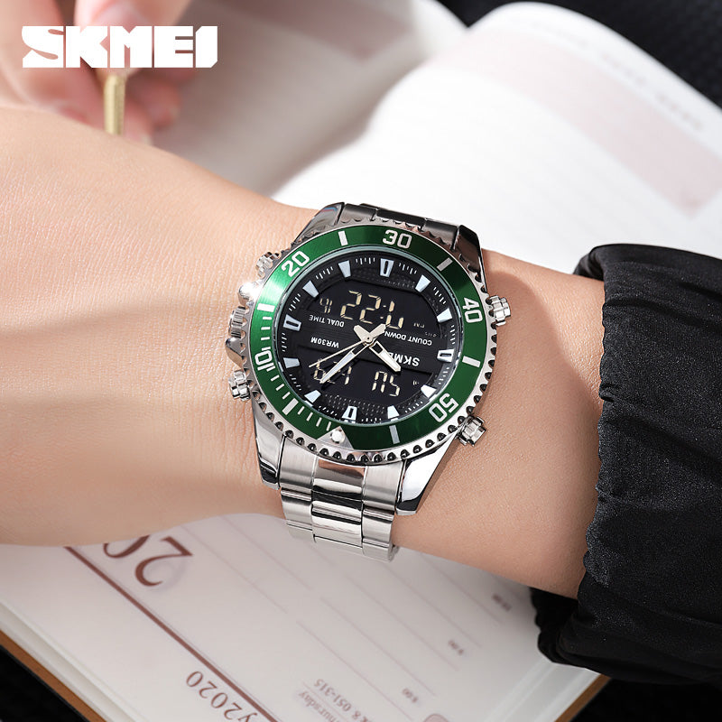 Skmei Men's Watch Stainless Steel Waterproof