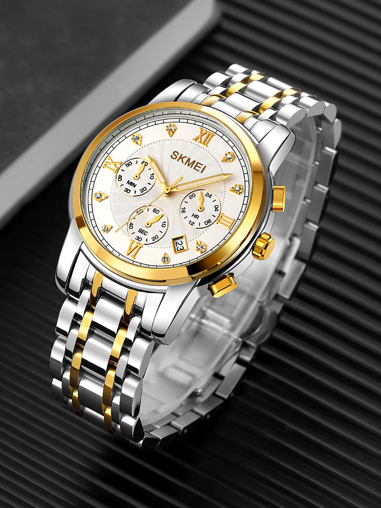 Skmei Women's Watch Stainless Steel Waterproof