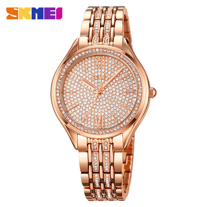 Skmei Women's Watch Leather Waterproof
