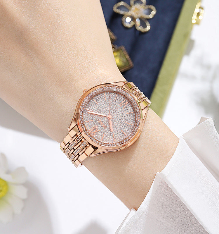 Skmei Women's Watch Leather Waterproof