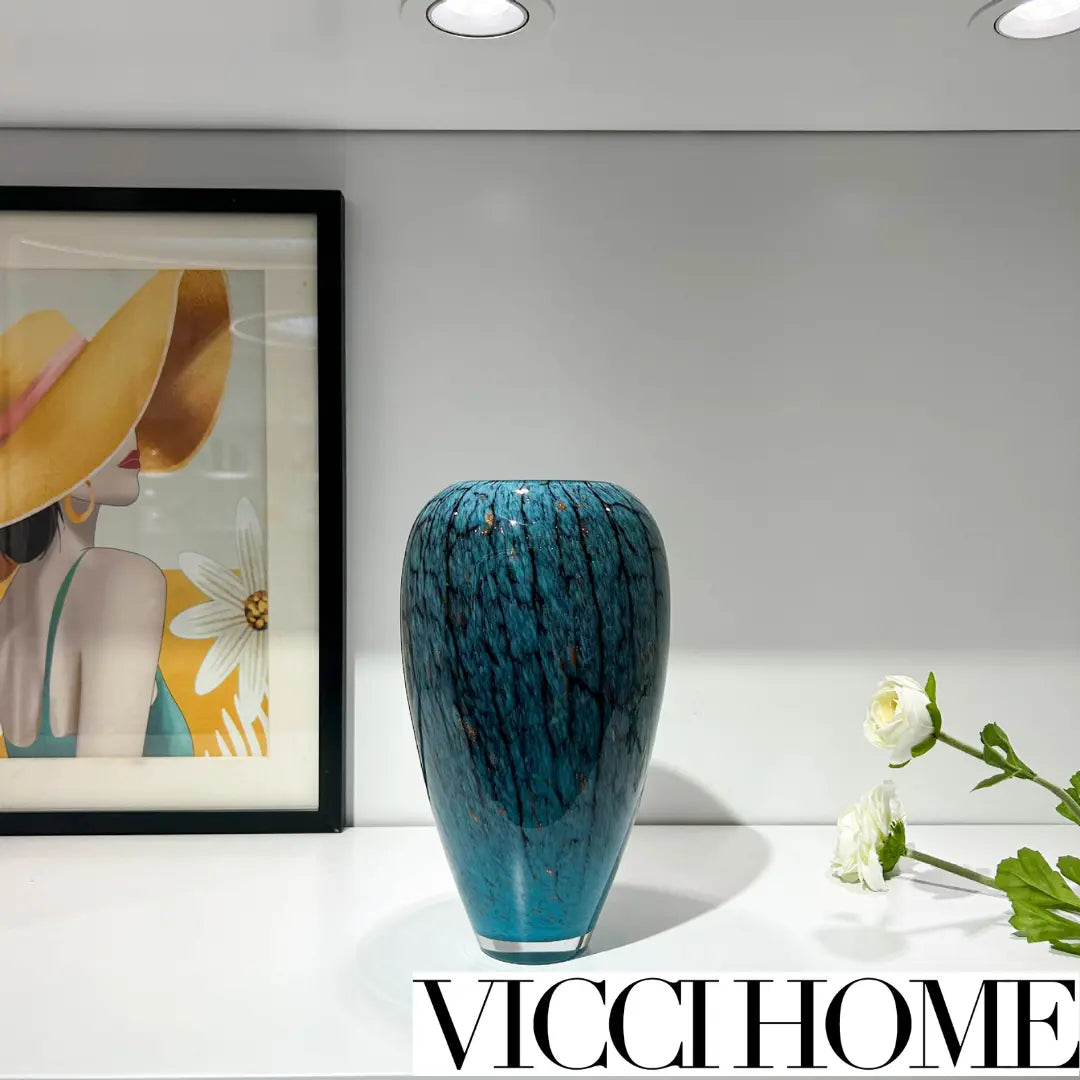 Sandblasted Modern High-End Vase