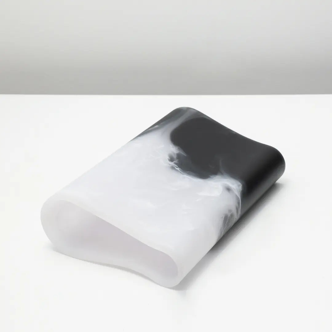 Ink Cloud Pattern Vase – Abstract Decorative Accent for Hotels & Villas