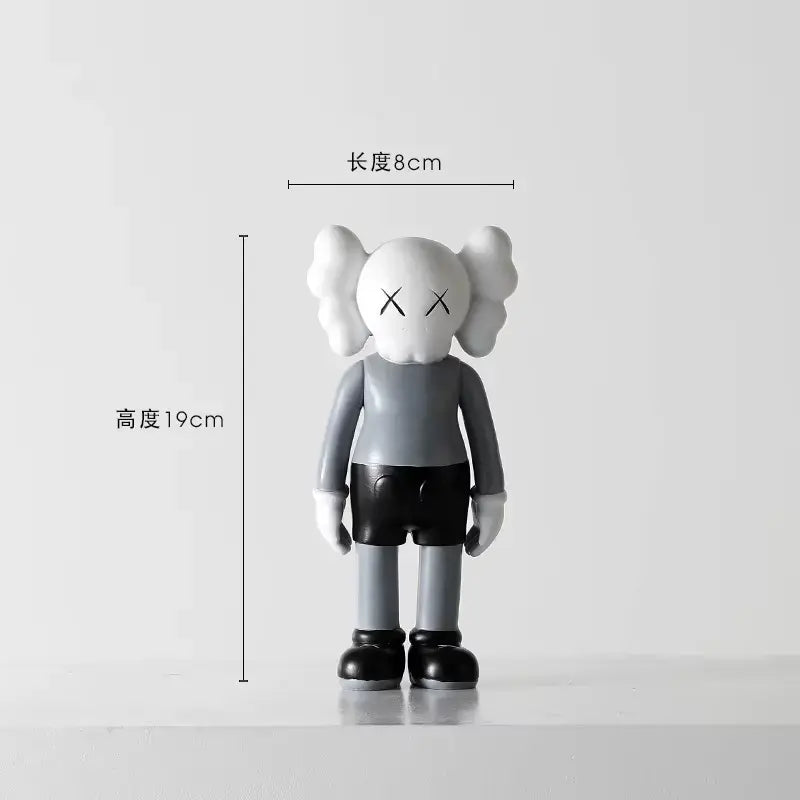 زينة شخصية كاوز على شكل دمية الدب العنيفة