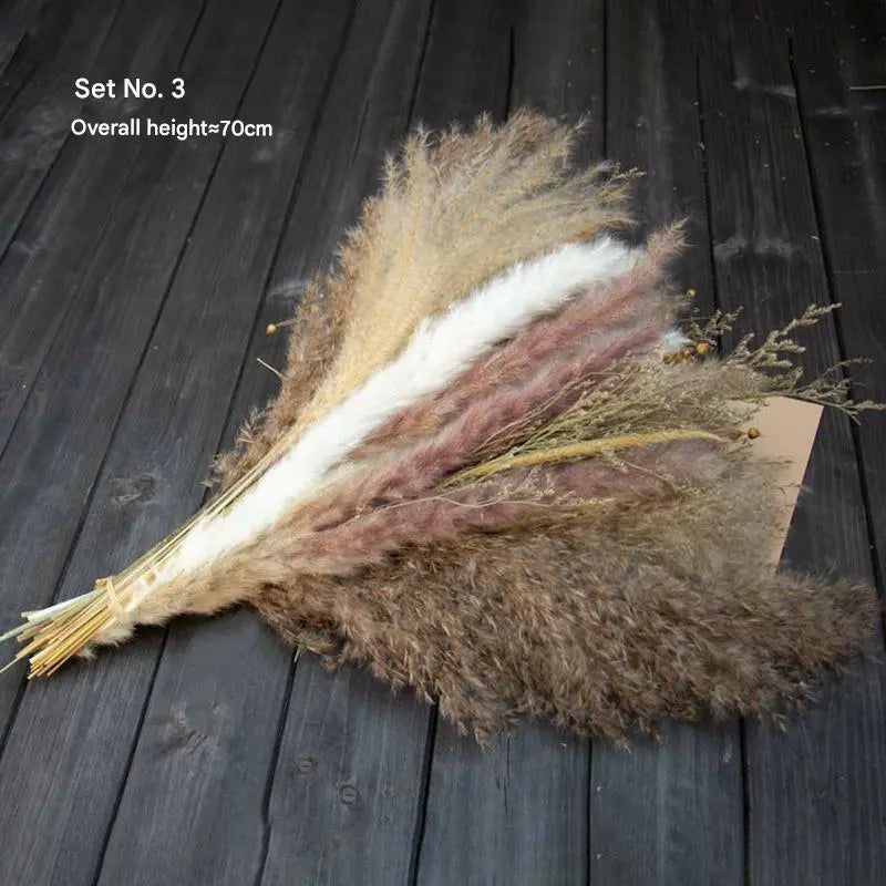 Natural Pampas Reed Dried Flower Bouquet