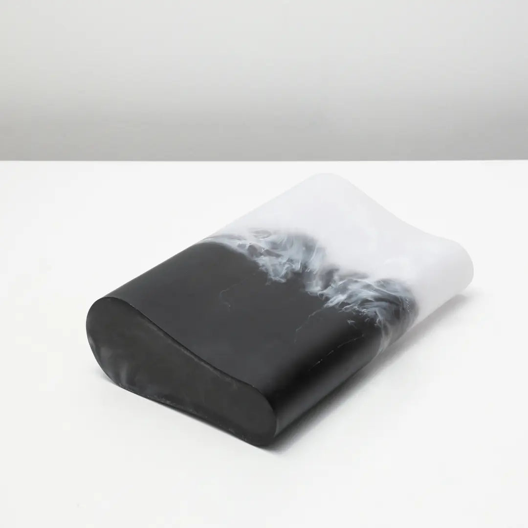 Ink Cloud Pattern Vase – Abstract Decorative Accent for Hotels & Villas