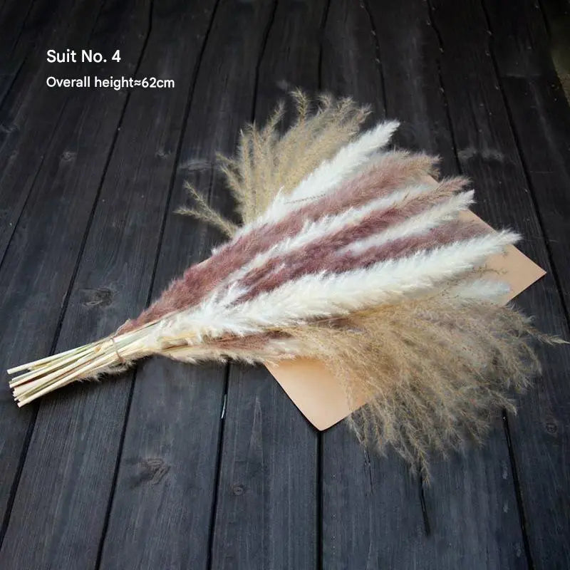 Natural Pampas Reed Dried Flower Bouquet