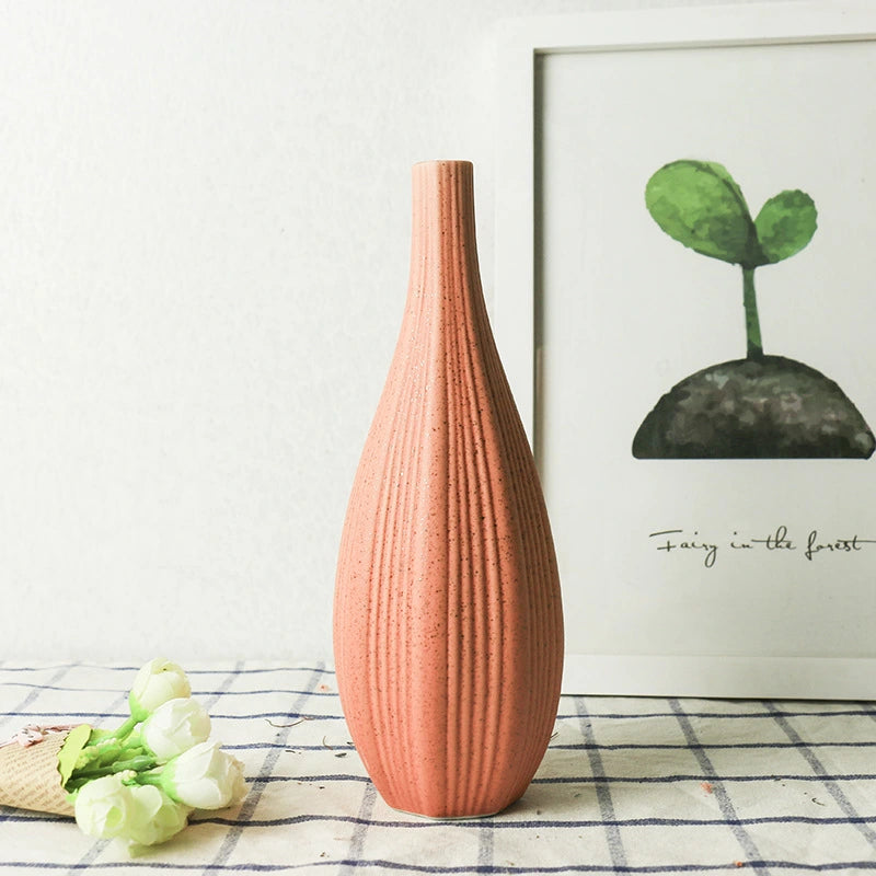 Longli Porcelain Classic Vase Orange