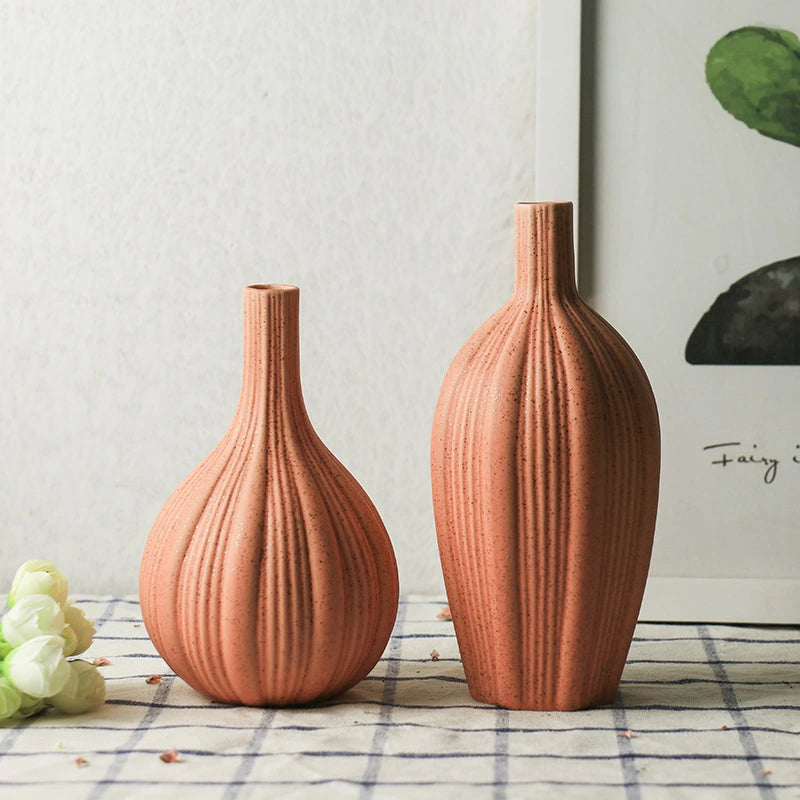 Longli Porcelain Classic Vase Orange