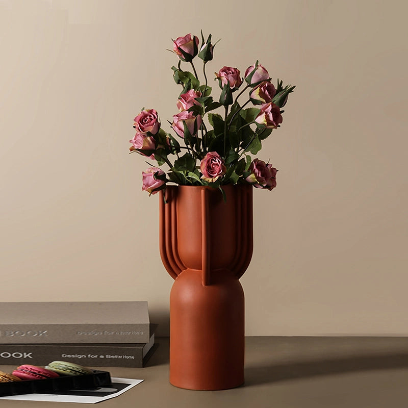 مزهرية زهور إبداعية على شكل آذان تركية