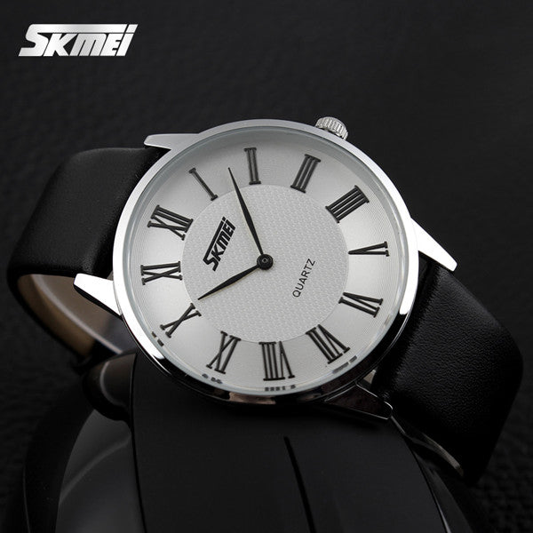 Skmei Men's Watch Leather Waterproof