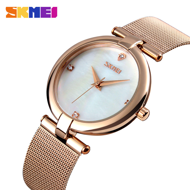 Skmie Women's Watch Stainless Steel Waterproof