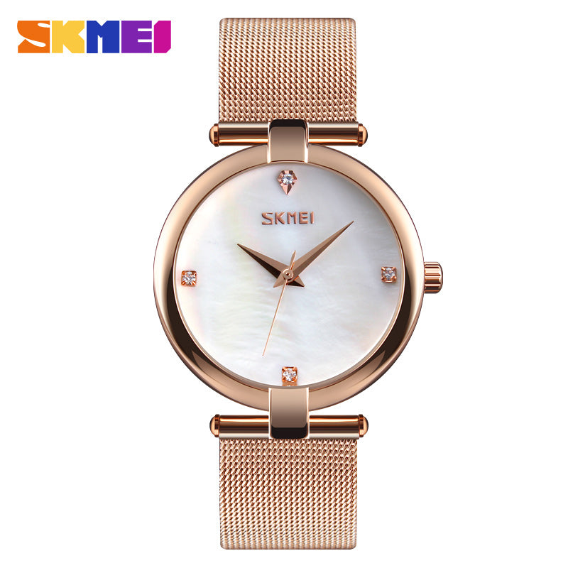 Skmie Women's Watch Stainless Steel Waterproof
