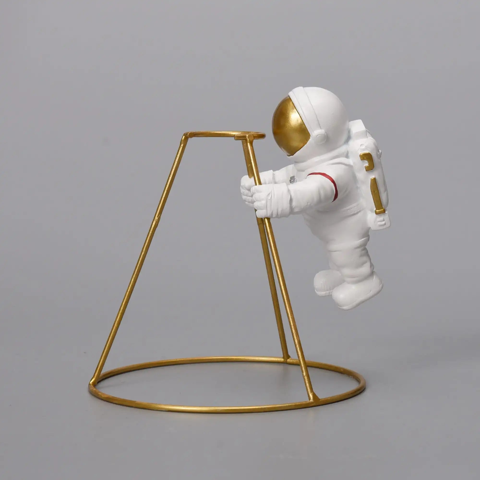 Resin Astronaut Hourglass
