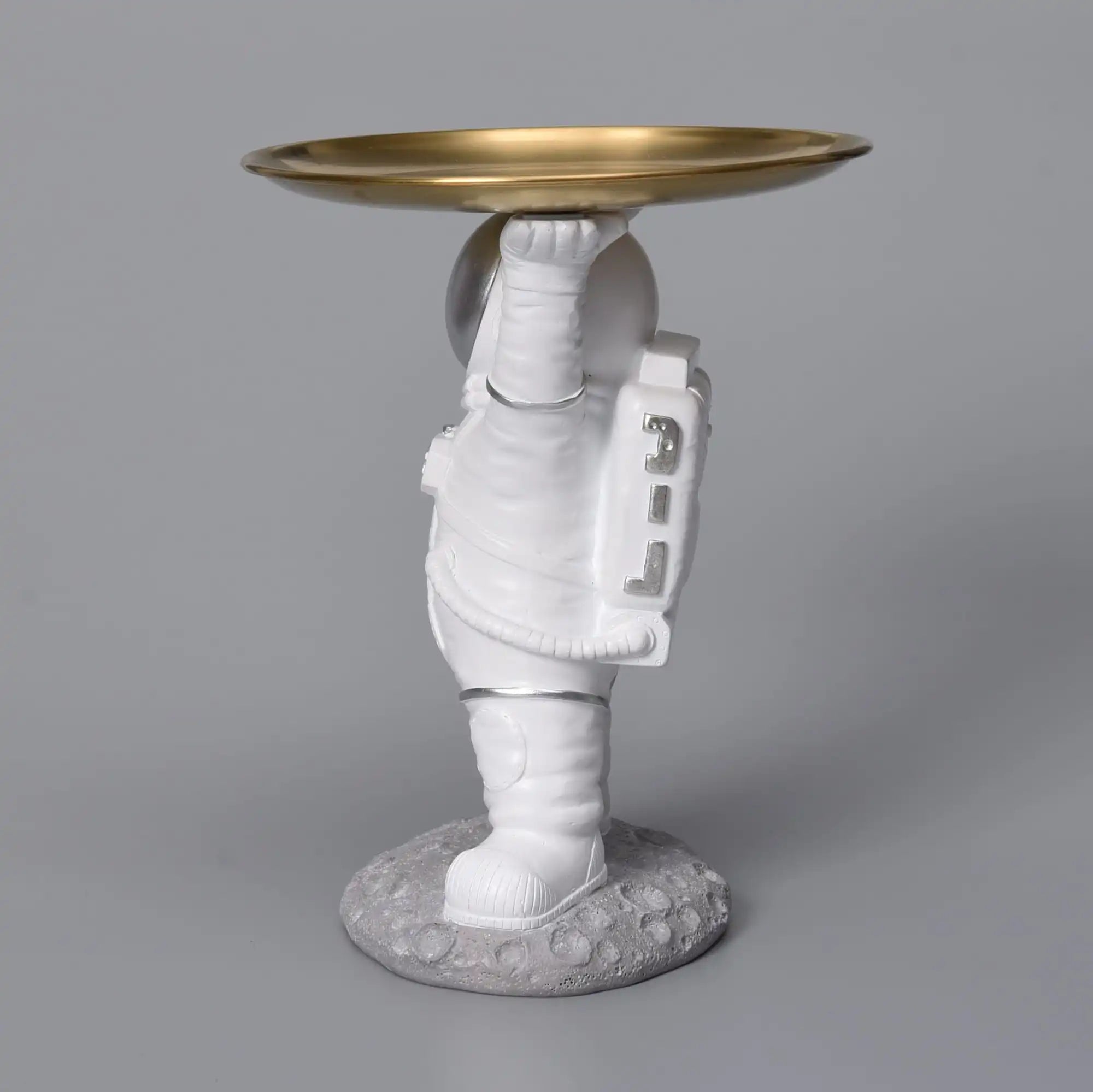 Astronaut Tray Entrance Key Storage Ornaments Snack Fruit Plate