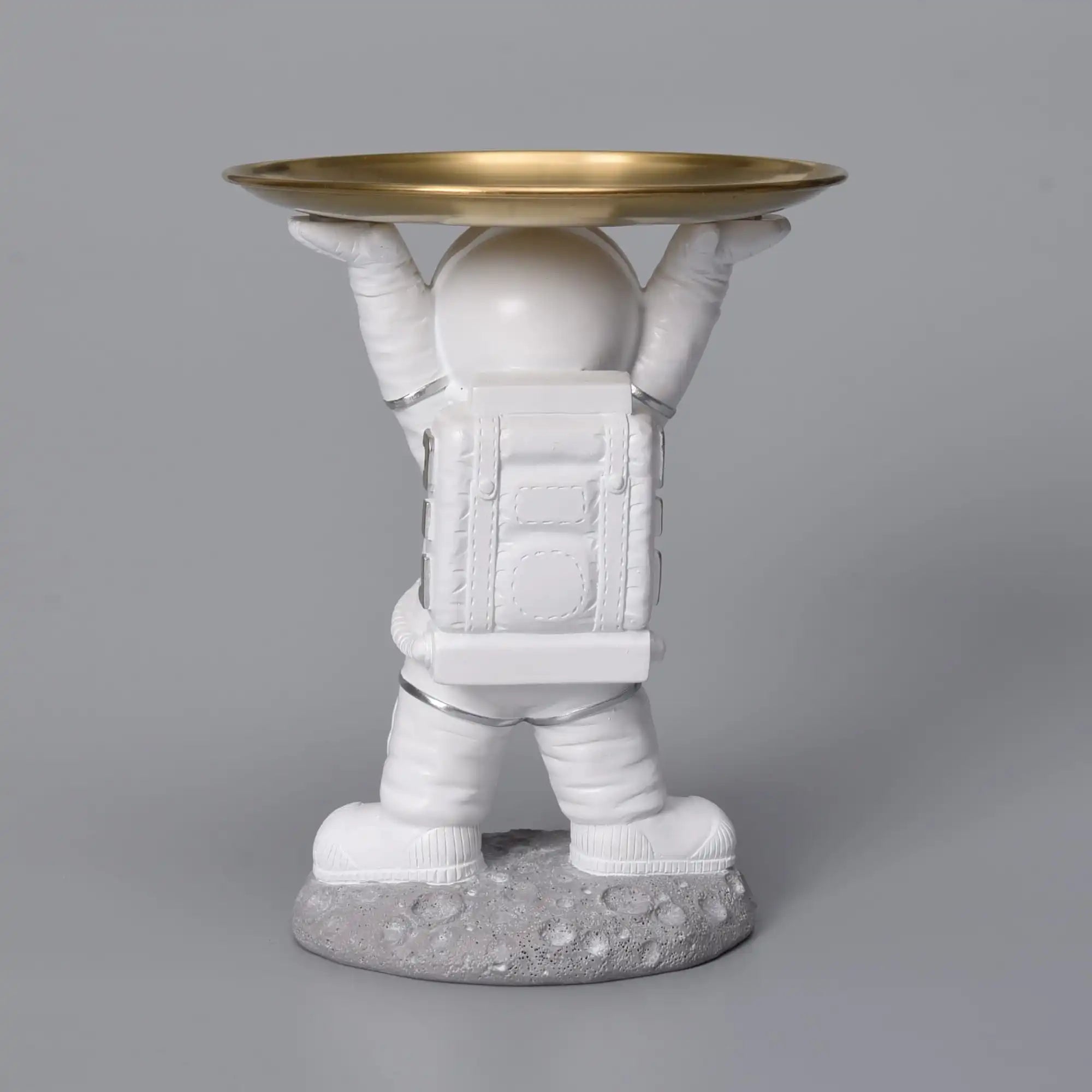Astronaut Tray Entrance Key Storage Ornaments Snack Fruit Plate