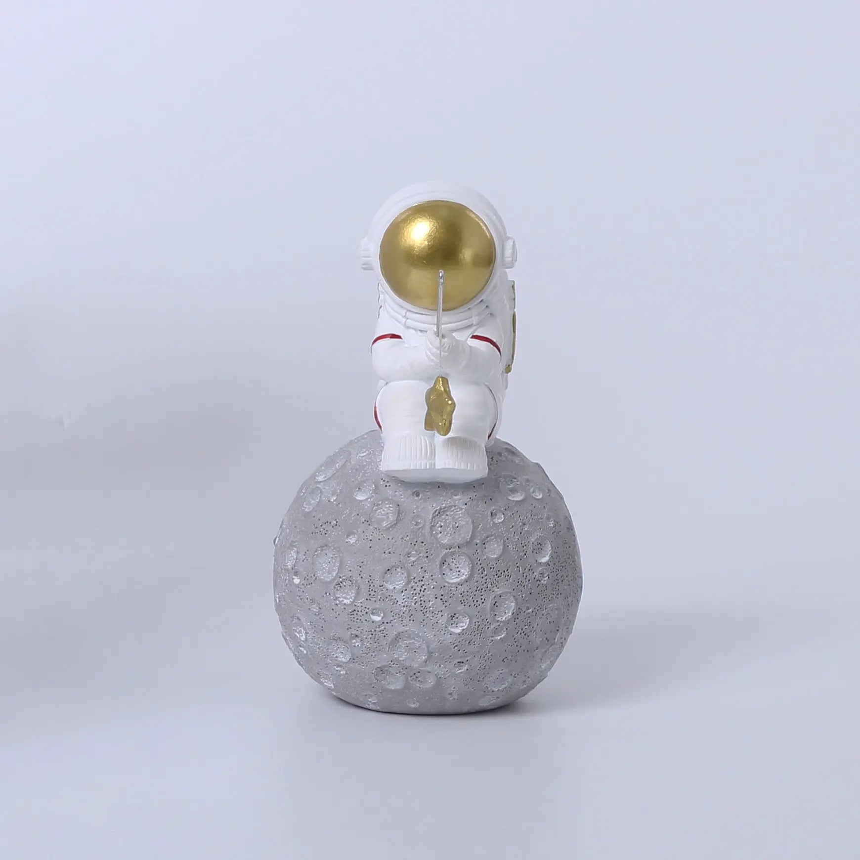 Astronaut Fishing for Golden Stars