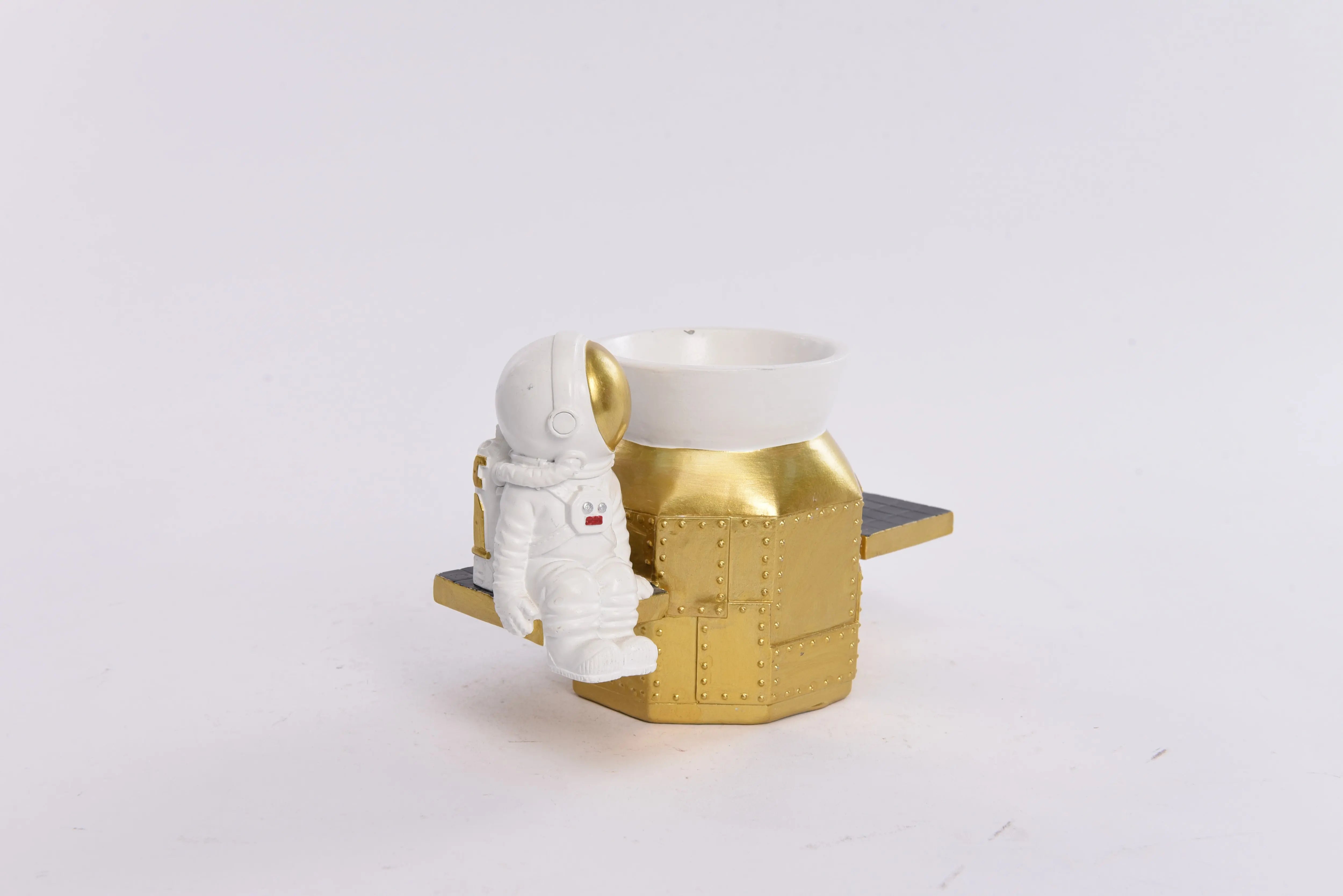 Astronaut Pen Holder Storage Figurines