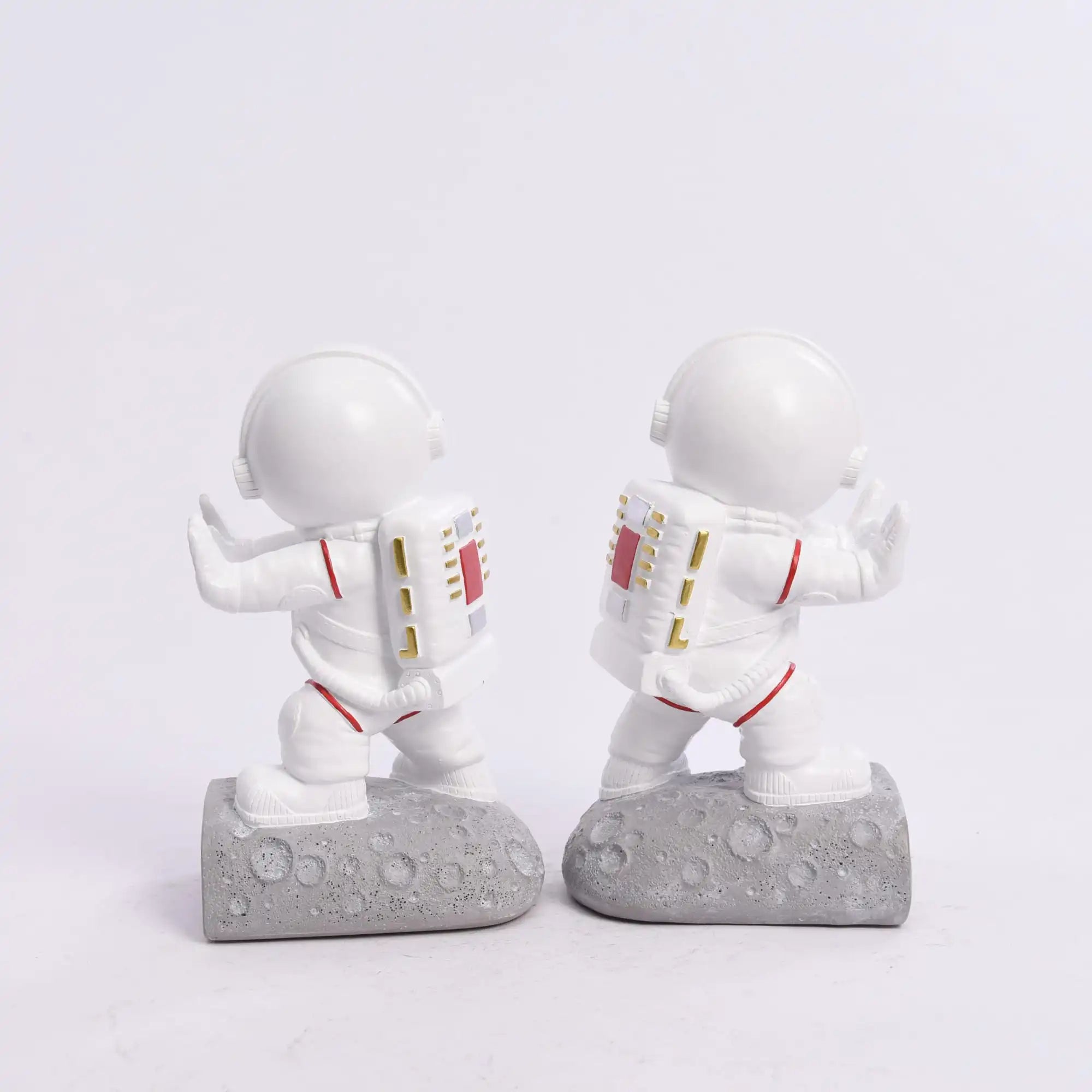 Resin Astronaut Bookends Figurines