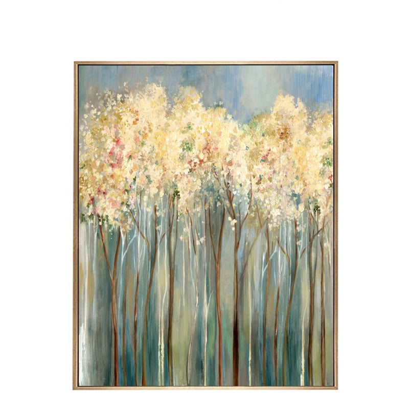 Modern Inkjet Canvas Wall Art – 80×100 cm Framed Decorative Painting