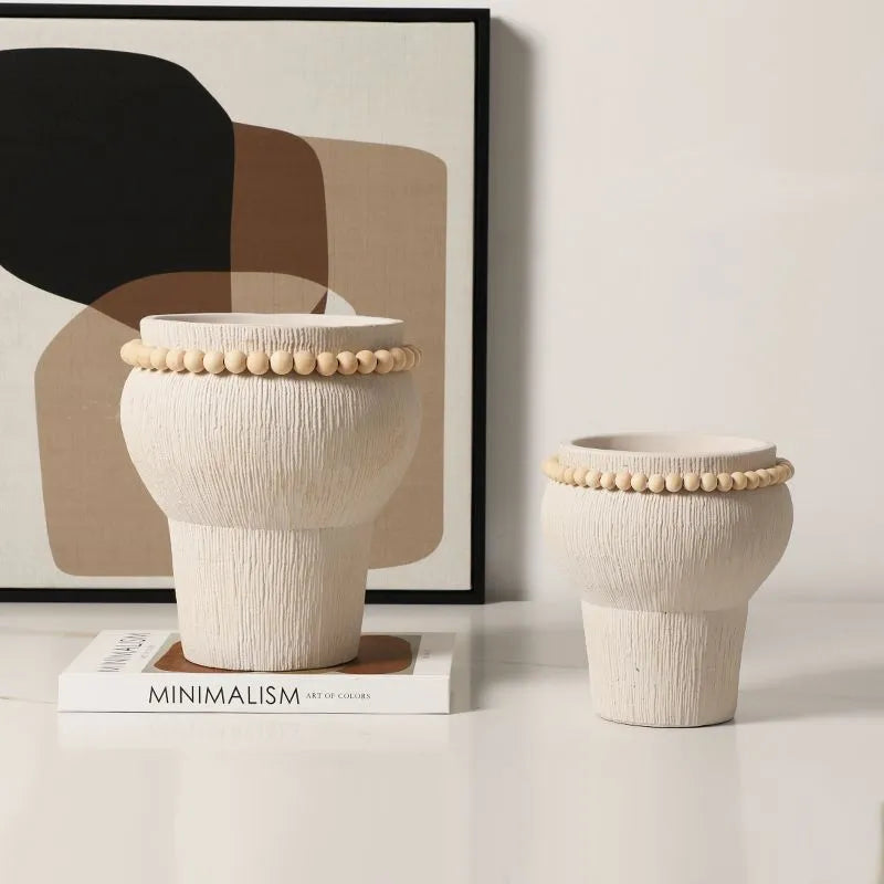 Beaded Dry Vase – Creative and Unique Decor for Home or Office