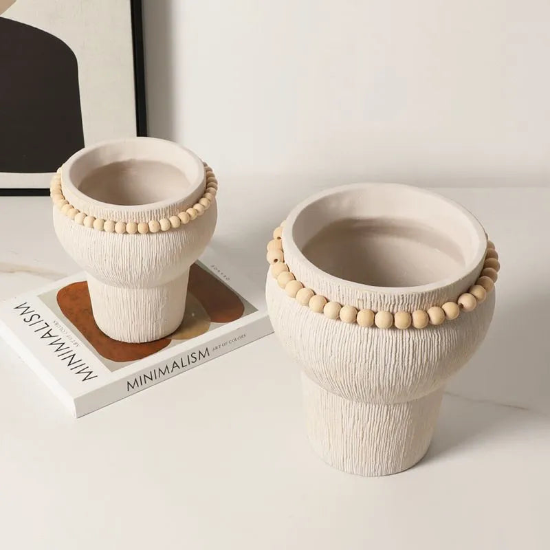 Beaded Dry Vase – Creative and Unique Decor for Home or Office