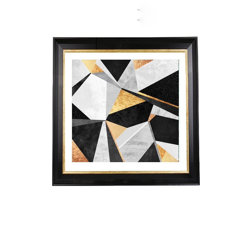 Glass Wall Art – 50×50 cm Framed Decorative Painting