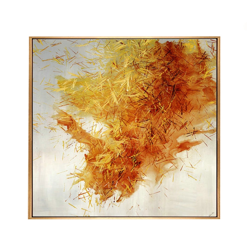 Modern Inkjet Canvas Wall Art – 100×100 cm Framed Decorative Painting