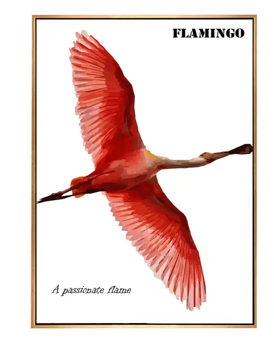 Modern Inkjet Canvas Wall Art – 60×90 cm Framed Decorative Painting