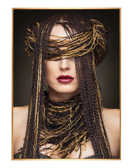 Modern Inkjet Canvas Wall Art – 85×120 cm Framed Decorative Painting