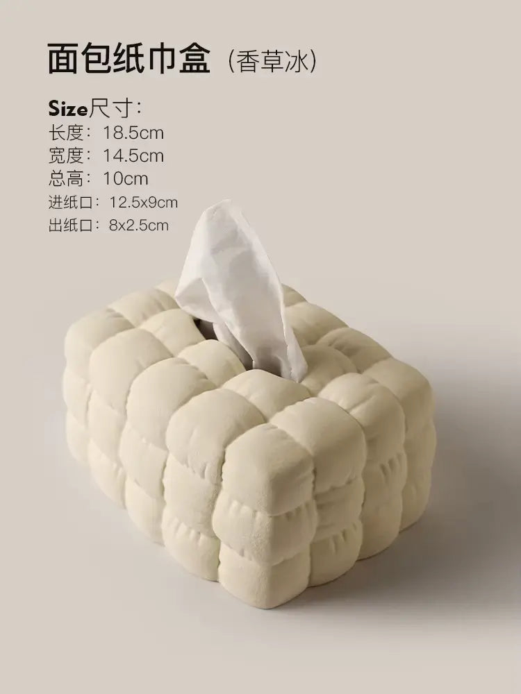 Fluffy Texture Tissue Box