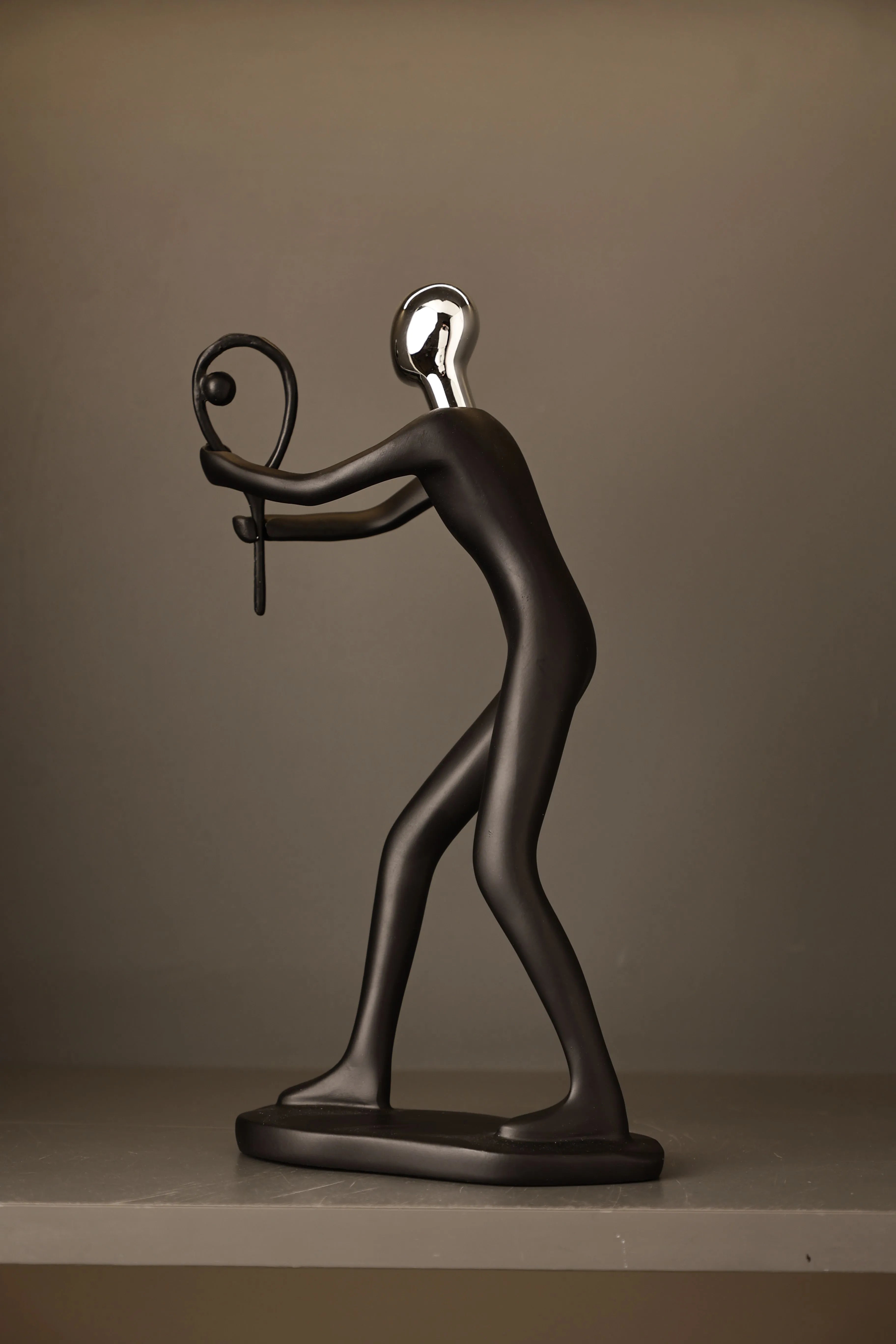 Modern Art Sportsman Figurines Resin