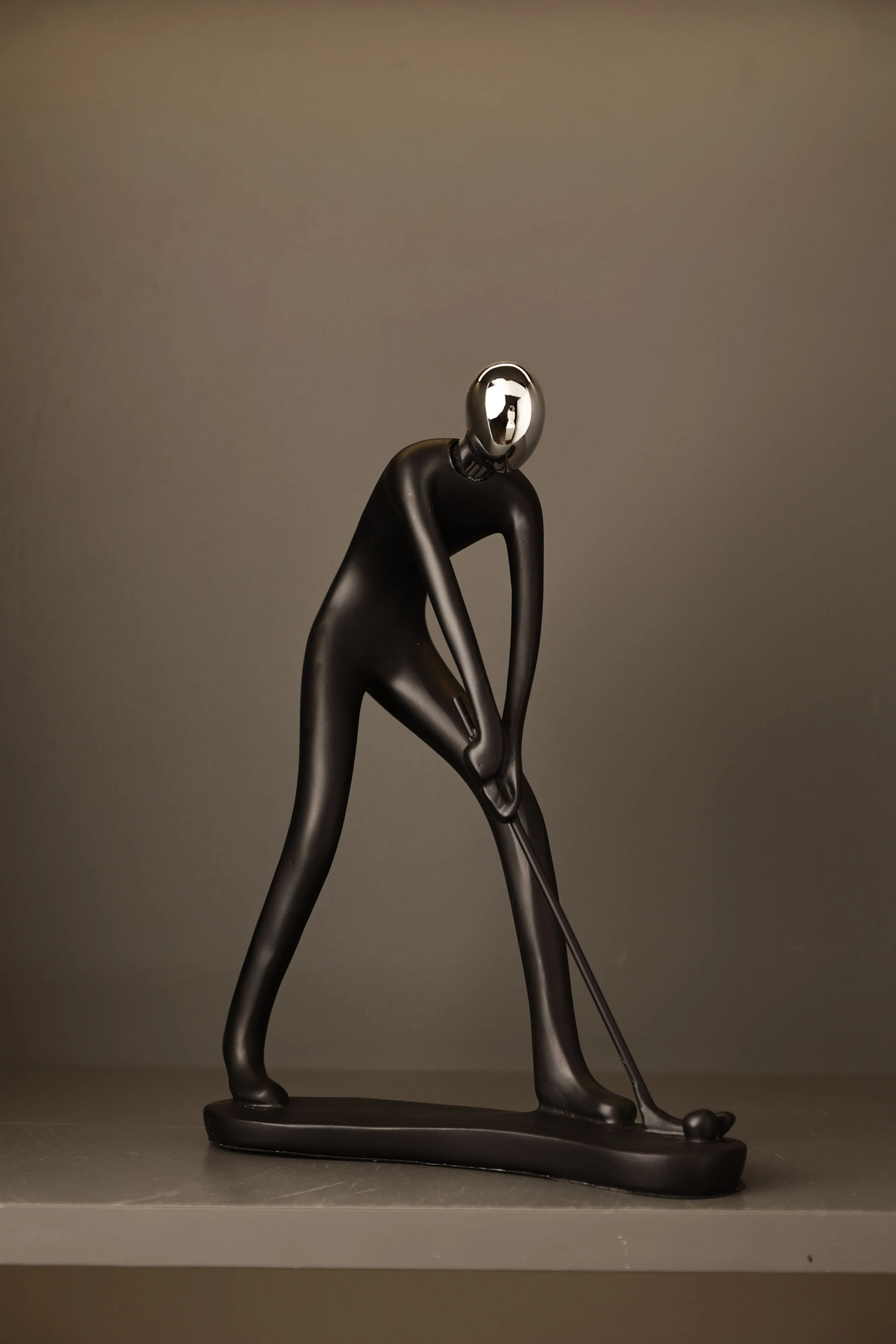 Modern Art Sportsman Figurines Resin