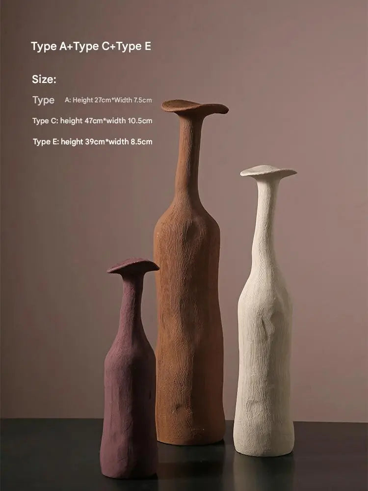 مزهرية زهور منقوشة يدويا