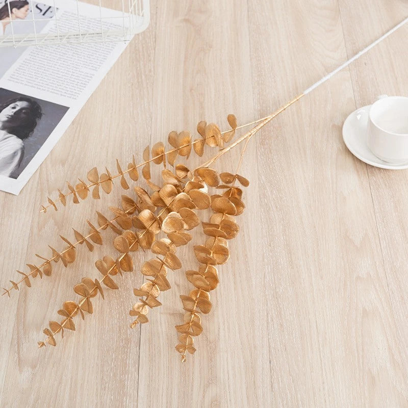 Golden Eucalyptus Dried Flowers