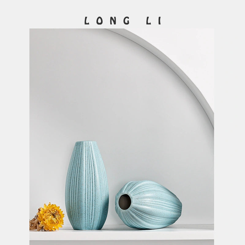 Longli Porcelain Classic Vase Blue