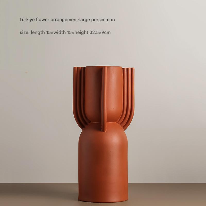 مزهرية زهور إبداعية على شكل آذان تركية