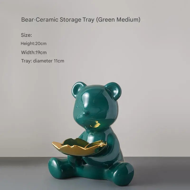 Violent Bear key storage Green Medium