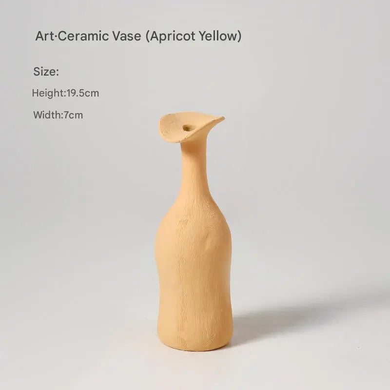 مزهرية زهور منقوشة يدويا