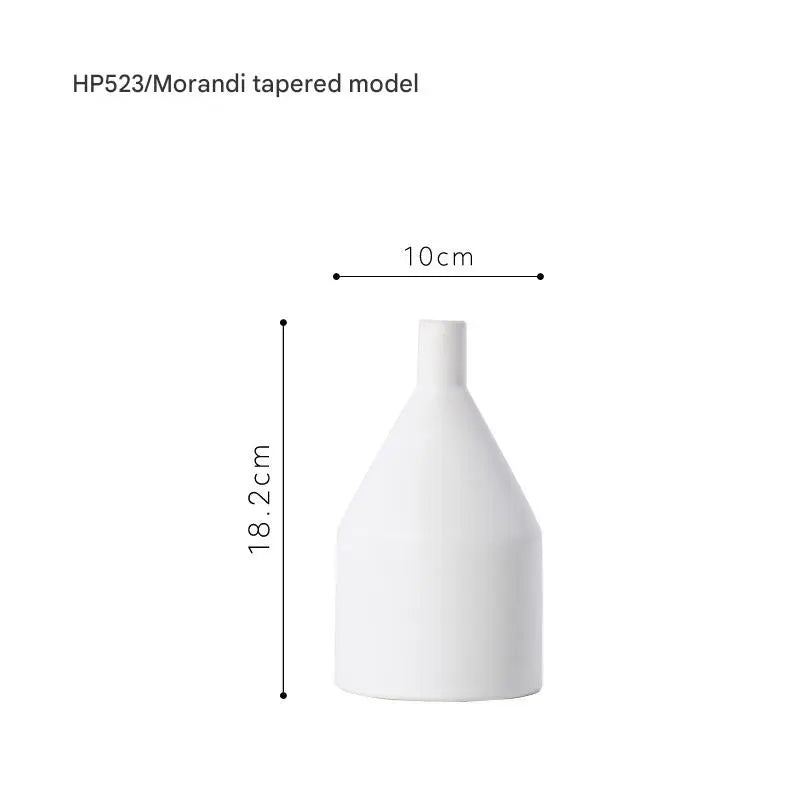 Morandi Frosted Matte Designer Vase