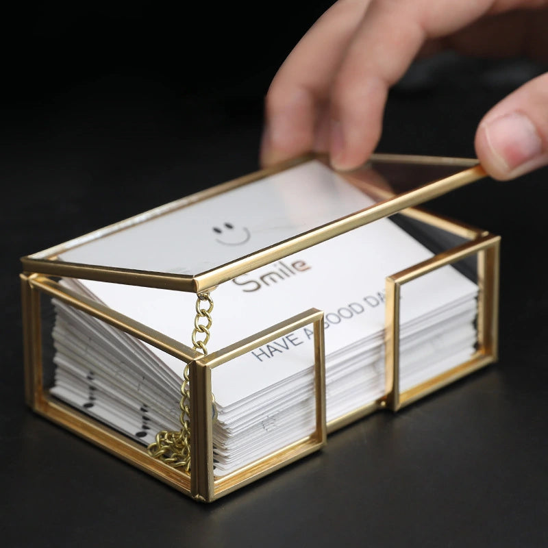 Desktop Business Card Case