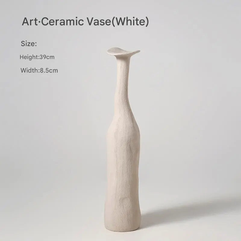 مزهرية زهور منقوشة يدويا