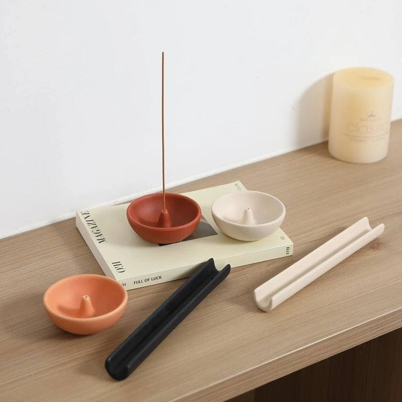 Aromatherapy Furnace-Line Incense Holder – Ceramic